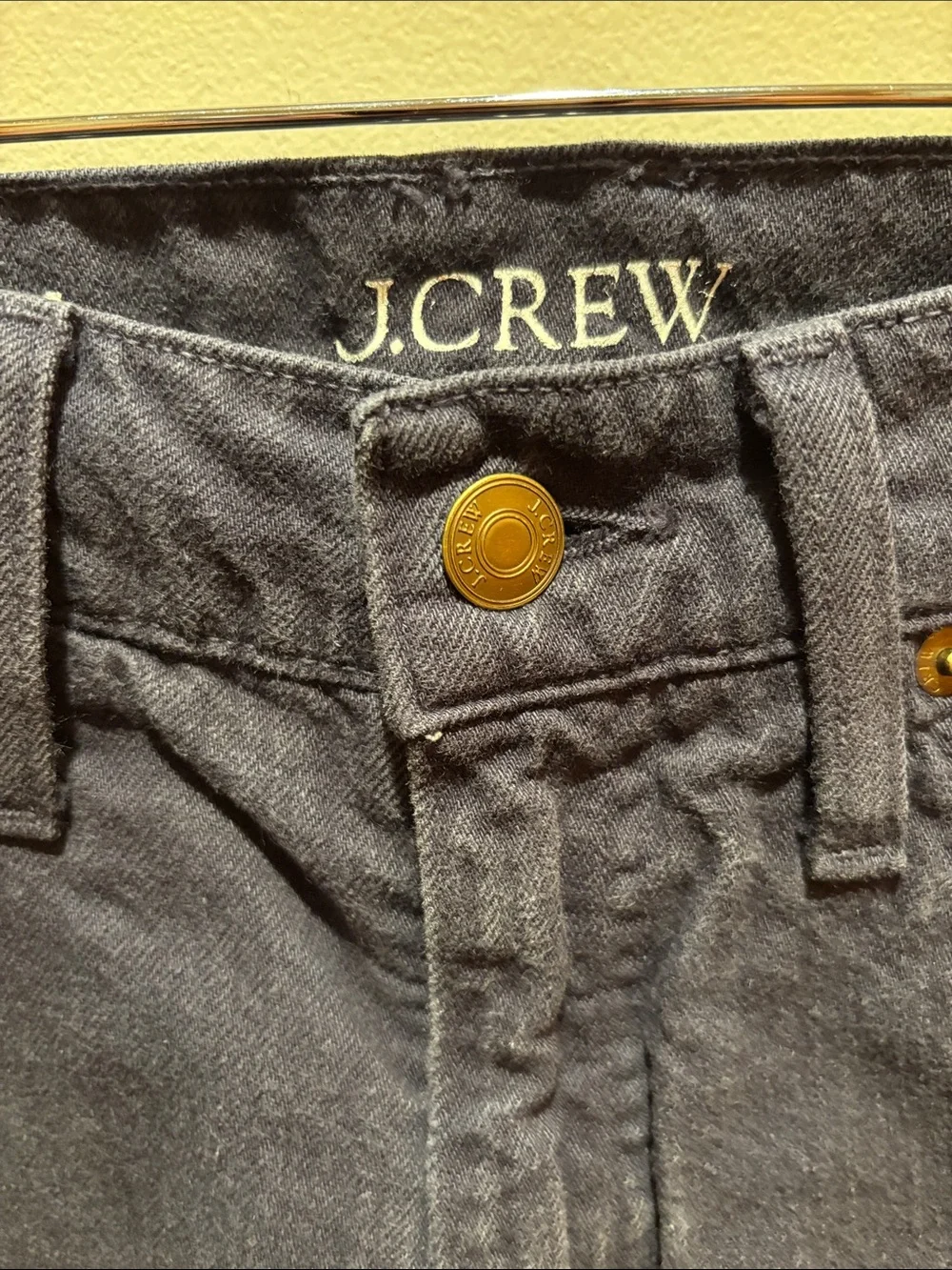 J. Crew Dark Navy denim wide  Leg Pants